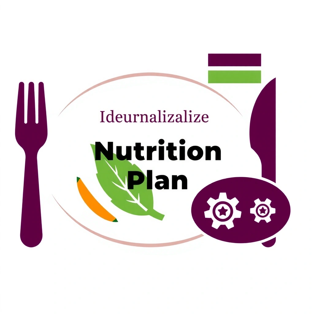 Icon representing individualized nutrition plan
