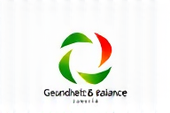 Eine handgeschriebene Dankeskarte mit einem subtilen Hintergrund aus gesunden Elementen wie grünen Blättern und einer Tasse Kräutertee.